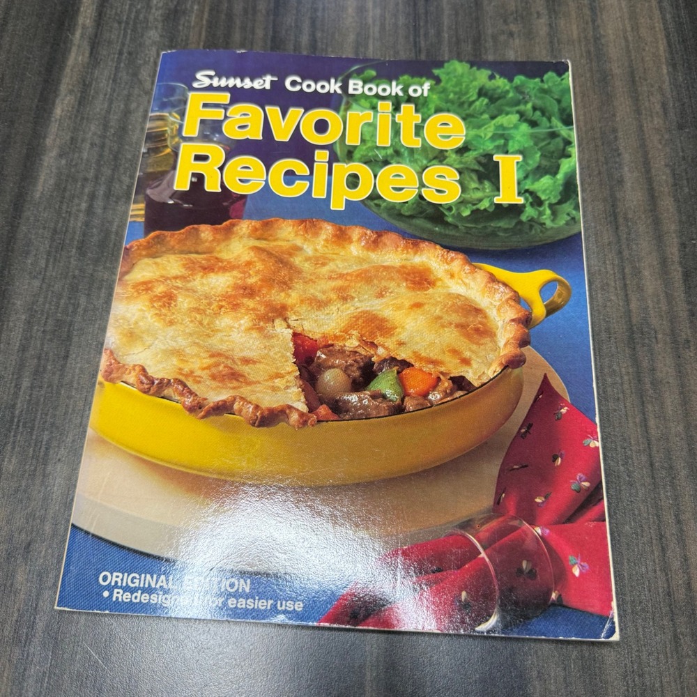 Sunset Cook Book of‎ Favorite Recipes I Cookbook Baking Cooking Vegetarian